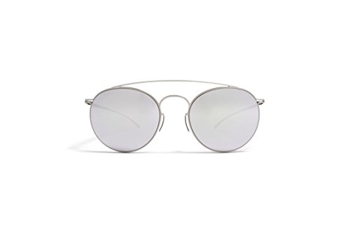 Mykita + Maison Margiela Silver Flash Sunglasses 140mm 51/20/140 MMESSE006