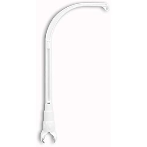 DIY 23 inches Crib Mobile arm Nursery Mobile arm Baby Mobile Hanger ,Adjusting The Claw Width of Mobile Hanger ,Mobile arm for Crib Cover