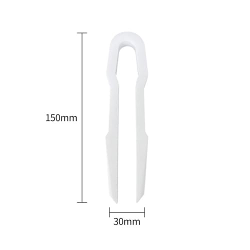 Pince de laboratoire en PTFE pur de 150 mm de qualité supérieure