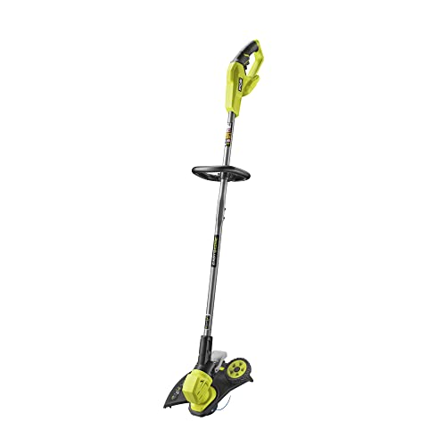 RYOBI Coupe-Bordures sans Fil 18V One+ RY18LT33A-0 – Largeur 33cm, Fonction Dresse-Bordures avec Commande au Pied, Légèreté et Performance pour Finitions Nettes