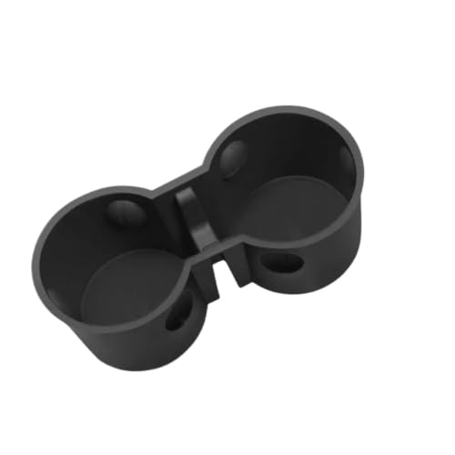 Porte-gobelet de voiture anti-dérapant en silicone lavable pour console Tesla