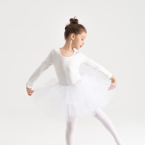 Image of Girls' Camisole Dance Tutu Leotard with Fluffy 4-Layers Ballet Dress for Ballerina (18 Months - 7 Years)