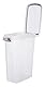 Tonne, T24668 luftdicht verschließbar, Kunststoff, 40 l/27 × 61 × 45 cm, transparent-we