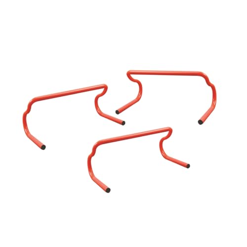 GRIRIW 3Pcs Detachable Speed Hurdles for Soccer Agility Training Durable Fitness Equipment for Exercise Sports Practice Convenient Portable Design for Basketball