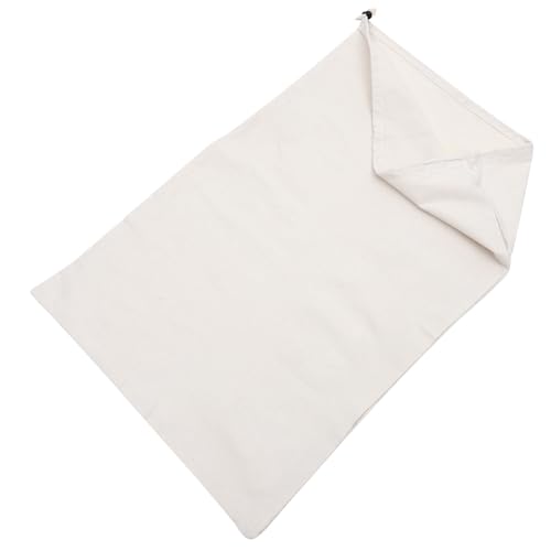Bolsa de lavandería de diseño simple lavable a máquina hecha de lona natural 2