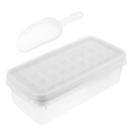 Molde de silicona para cubos de hielo con tapa miniatura 1