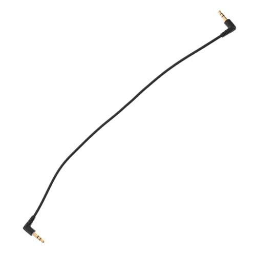 Cable Auxiliar de Audio 3.5mm con Conector en Ángulo de 90° miniatura 1