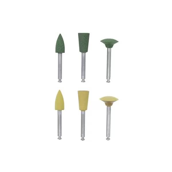 Axis Dental LS-506 NTI CeraGlaze Porcelain Adjusting & Polishing Set RA