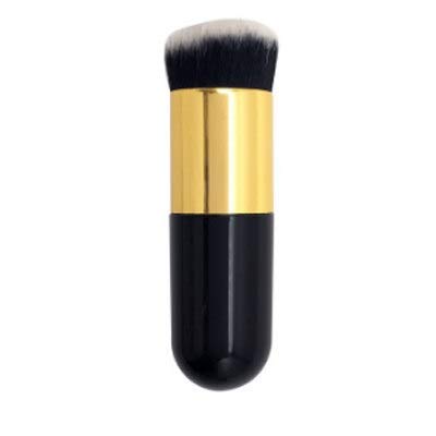 Best Quality - Magic Girl - New Chubby Pier Foundation Brush Flat Portable BB Cream Makeup Brushes Professional Cosmetic Make-up Brush Pro Cosmetic - by Joy_Happy - 1 PCs
