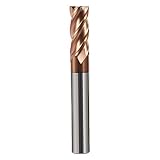 AYCHOLIZ 1pc 4Flutes Carbide Square End Mill 10mm Tungsten Steel Milling Cutter Micro Grain CNC Router Bits...