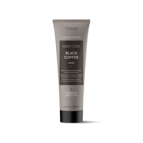Lakmé Teknia Black Coffee Color Refresh Hair Mask, Color Depositing Hair Mask for Black Hair, 8.5 Fl Oz