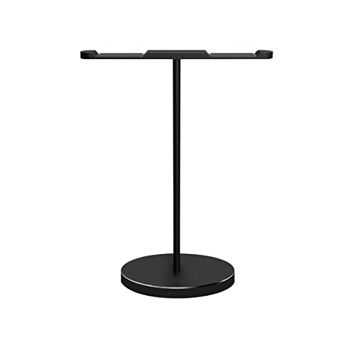 Uchwyt na słuchawki， Wieszak ze stopu aluminium Akcesoria do stołu do gier Stojak na...(Black)