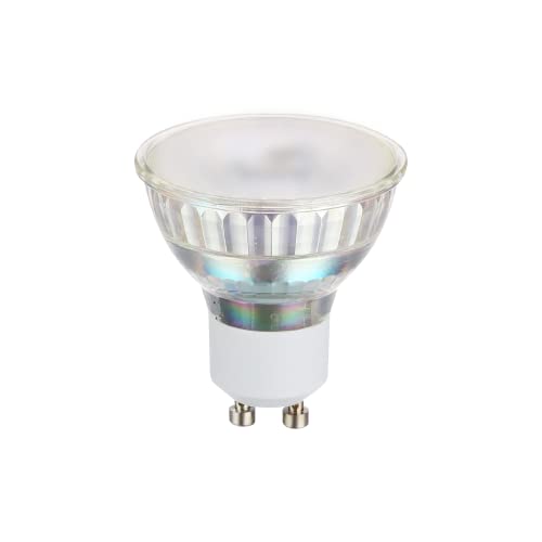 Eglo LED Light Bulb, GU10 Reflector lamp, 4.8 watt (Equivalent to 35 watt), 400 Lumen, Neutral White Glow, 4000 Kelvin