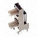 TL3253BRNBGNF160Q, Switch Tactile N.O. SPST Round Button PC Pins 0.05A 12VDC 1.57N Bracket Mount/Through Hole (5 Items)