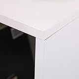 Etnicart - podwójna kostka do przechowywania na regał na biblioteki 35 x 30 x 70 cm drewno MDF regał do przechowywania kostki do przechowywania kostki do przechowywania kostki drewniane