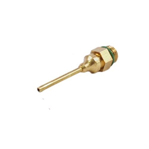 MKHQST Pistola Silicona Caliente, Boquillas for Pistola de Pegamento de Cobre Puro, diámetro pequeño, Largo y Grande (1,5x32 mm 1,0x40 mm 2x50 mm 3x70 mm) para Reparaciones(1.8x55mm)