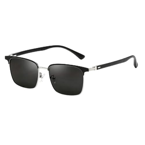 Lunettes de soleil polarisées et optique ordinateur : monture rectangulaire magnétique mixte
