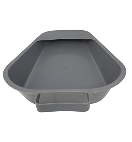Fracture Bedpan - Portable Easy Clean Plastic Bed Pan - Female Urinal With Built-In Handle For Easier Placement And Removal And Spill-Free Guard For Bed-Bound/Bedridden Patient For Women And Men #TOP5