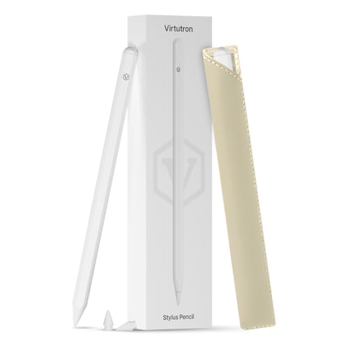 Image of Magnetic Wireless Charging 2nd Gen Stylus Pen Compatible for iPad | Palm Rejection | Pencil Compatible with iPad Pro 12.9 in 3 /4 /5 /6, iPad Pro 11 in 1 /2 /3 /4, iPad Air 4 /5 (Apple Wireless)