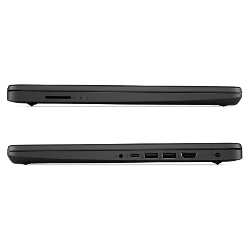 Image of HP Essential Laptop, 14 inch HD Touchscreen, AMD Ryzen 3 5300U, 32GB RAM, 1TB SSD, Webcam, HDMI, Wi-Fi 5, Windows 11 Home, Black