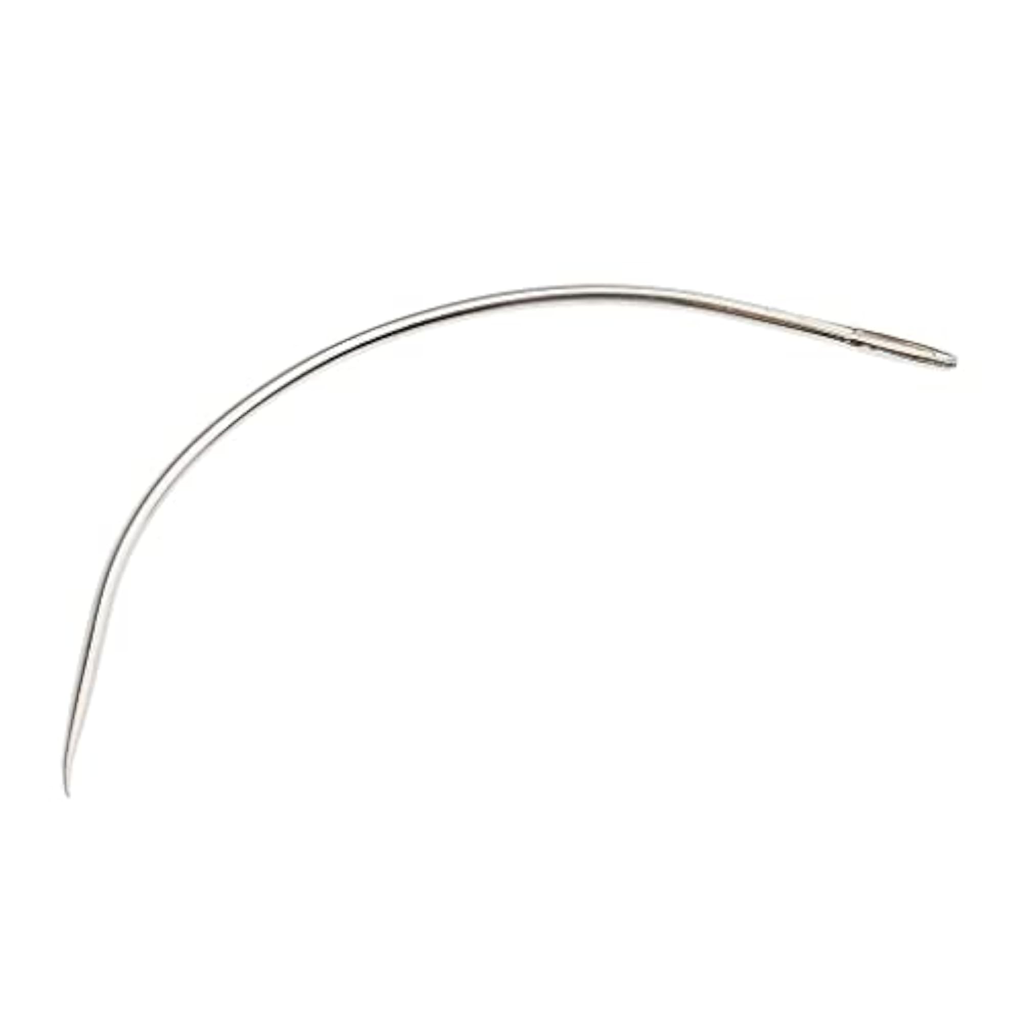 Durable 12Pcs C Type Weaving Curved Needles Pins for Hair Extensions