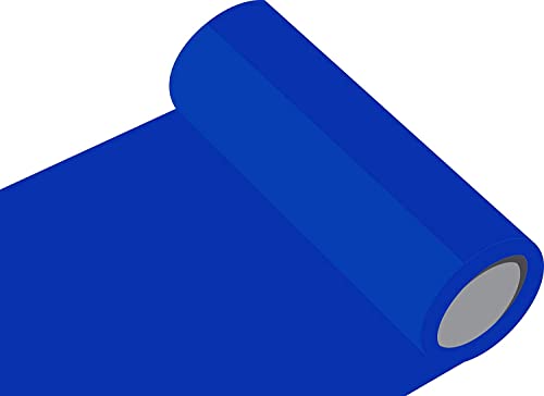 Oracal 751 Film adhésif pour Meuble Rouleau de 31 cm x 20 m Brillant, Bleu signalisation, 20 m x 31 cm (L x l)