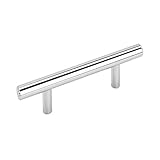 Amerock | Cabinet Pull | Polished Chrome | 3 inch (76 mm) Center to Center | Bar Pulls | 1 Pack | Drawer Pull | Drawer Handle | Cabinet Hardware