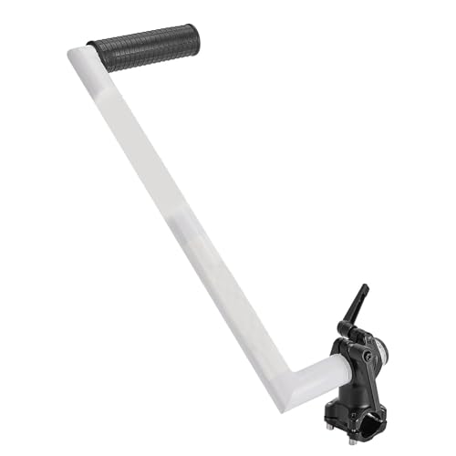 Mango ergonómico para desmalezar, extensión ergonómica de Wacker, clip de soporte resistente, extensión de mango de pasto, mango de recortadora de césped para fácil recorte de patio y paisajismo