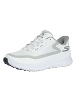 Skechers Men's Flight Slip-Ins Golf Shoe, White, 9.5 UK