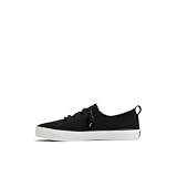 Sperry Women's Crest Vibe Knit Sneakers, Black, 7