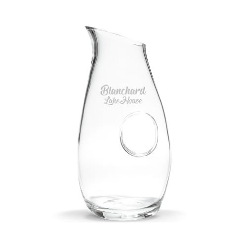 Lenox Tuscany Personalized 48oz Glass Pitcher
