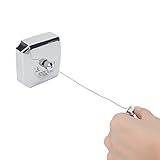 Construido-en 2.8m acero cable soga, suficiente largo, pueden ser flexible libremente, fácil para usar.