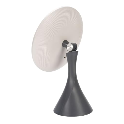 Miroir de maquillage éclairé gris rechargeable USB 1200mAh - 5