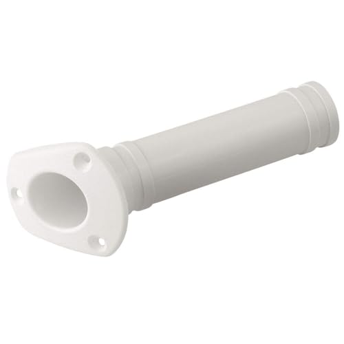 Sea Dog 325161-1 Flush Mount Rod Holder , White , 9-1/2