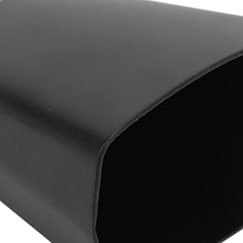 Instrumento de sinos de vaca, sino de vaca de metal brilhante com borda brilhante para casa para cas