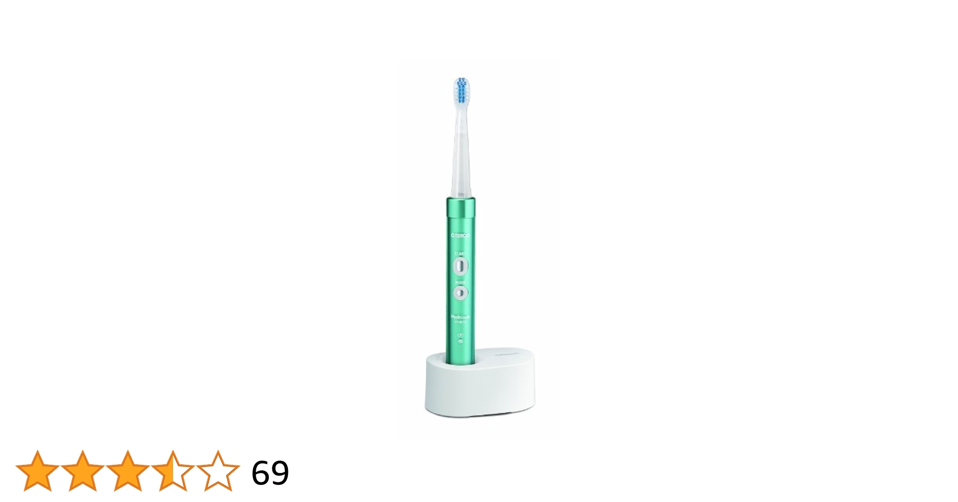OMRON HT-B473-V   音波式電動歯ブラシ Amazon.co.jp: OMRON オムロン音波式電動歯ブラシ メディ