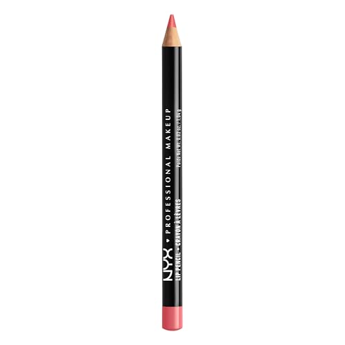 Image of NYX Professional Makeup Slim Lip Pencil, Buttery Soft, Long-Wear Lip Liner, Creamy Precision Lip Liner for a Defined Pout, High-Shine Pairing, Shade: 817 Hot Red