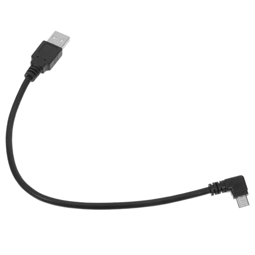 Beaupretty Cable Micro USB Corto Doble Codo...