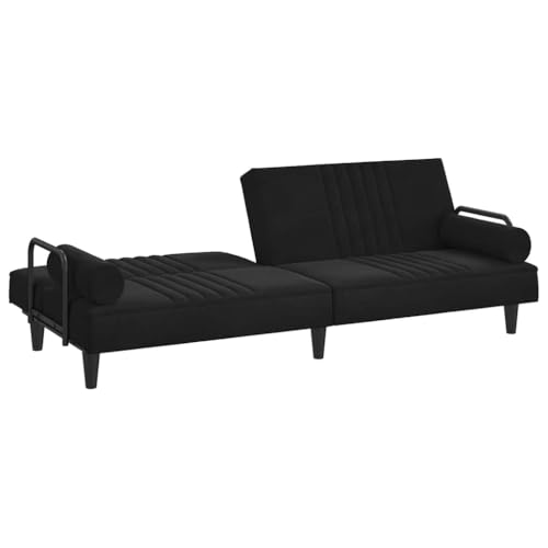 Sofá cama extensible con función de sueño y dos almohadas incluidas 6