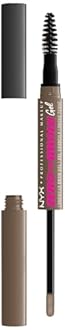 NYX PROFESSIONAL MAKEUP Zero to Brow, Longwear Eyebrow Gel, Ash Brown