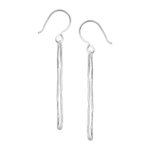 Silpada 'Balancing Act' Drop Earrings in Hammered Sterling Silver3