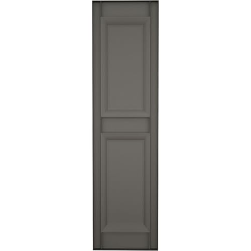 image for Ekena Millwork Lifetime Vinyl LP2S14X04700TG Standard Two Equal Panel 