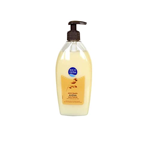 Marca Blanca - Mica Derm Jabón Líquido para Manos con Extracto de Avena, 500ml