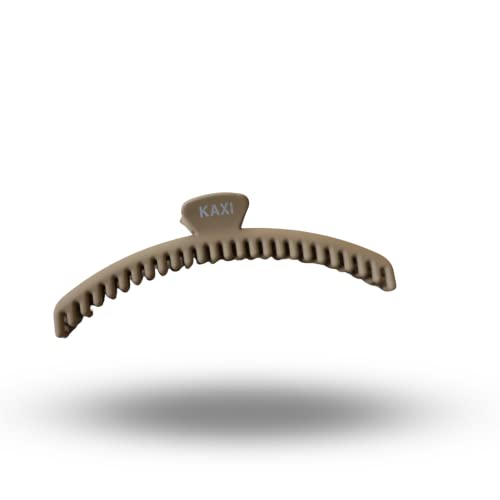 Kaxi- The Original Hold Everything Hair Claw Clip - Perfect For Thick And Thin Hair Straight, Wavy And Curly | Strong Clip With 52 Teeth & 7 Colors To Choose (Light Brown) #TOP4