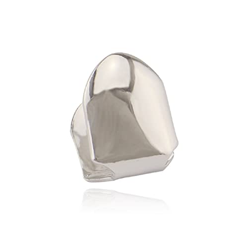 Dientes de hip hop con chapado de oro de 14 quilates duradero y liso