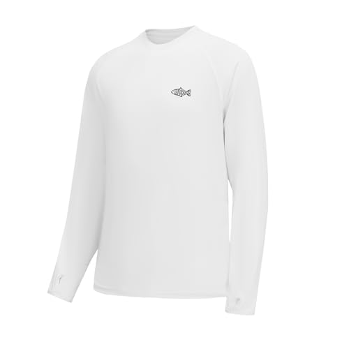 Fishing Shirt for Men Long Sleeve UPF 50+ UV Sun Protection Swim Shirt Rash Guard for Men #1034
