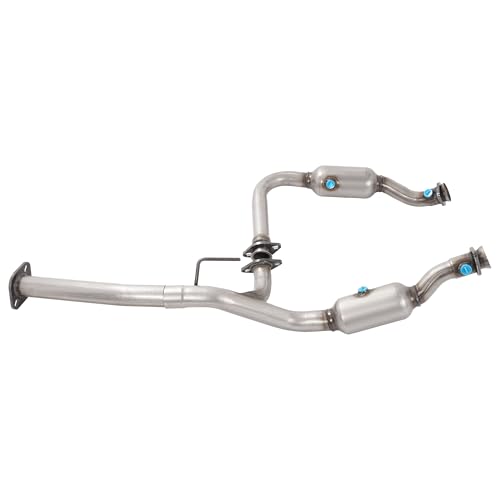 ALMULOO Pair Catalytic Converter Compatible with 2007-2011 Ford Ranger 4.0L and 2007-2009 Mazda B4000 4.0L 409 Stainless Steel Silver Left & Right