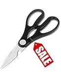 Premium Kitchen Shears, Ultra Sharp Heavy Duty Stainless Steel Kitchen Scissors