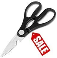 Amazon.com: Premium Kitchen Shears, Ultra Sharp Heavy Duty Stainless ...