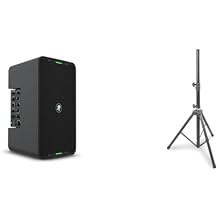 Mackie ShowBox All-in-one Performance Rig & Pyle Universal Speaker Stand, Adjustable 36.2-58 inches